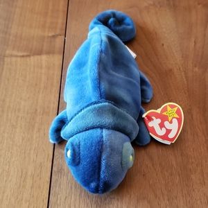 Ty Beanie Baby Rainbow the Chameleon